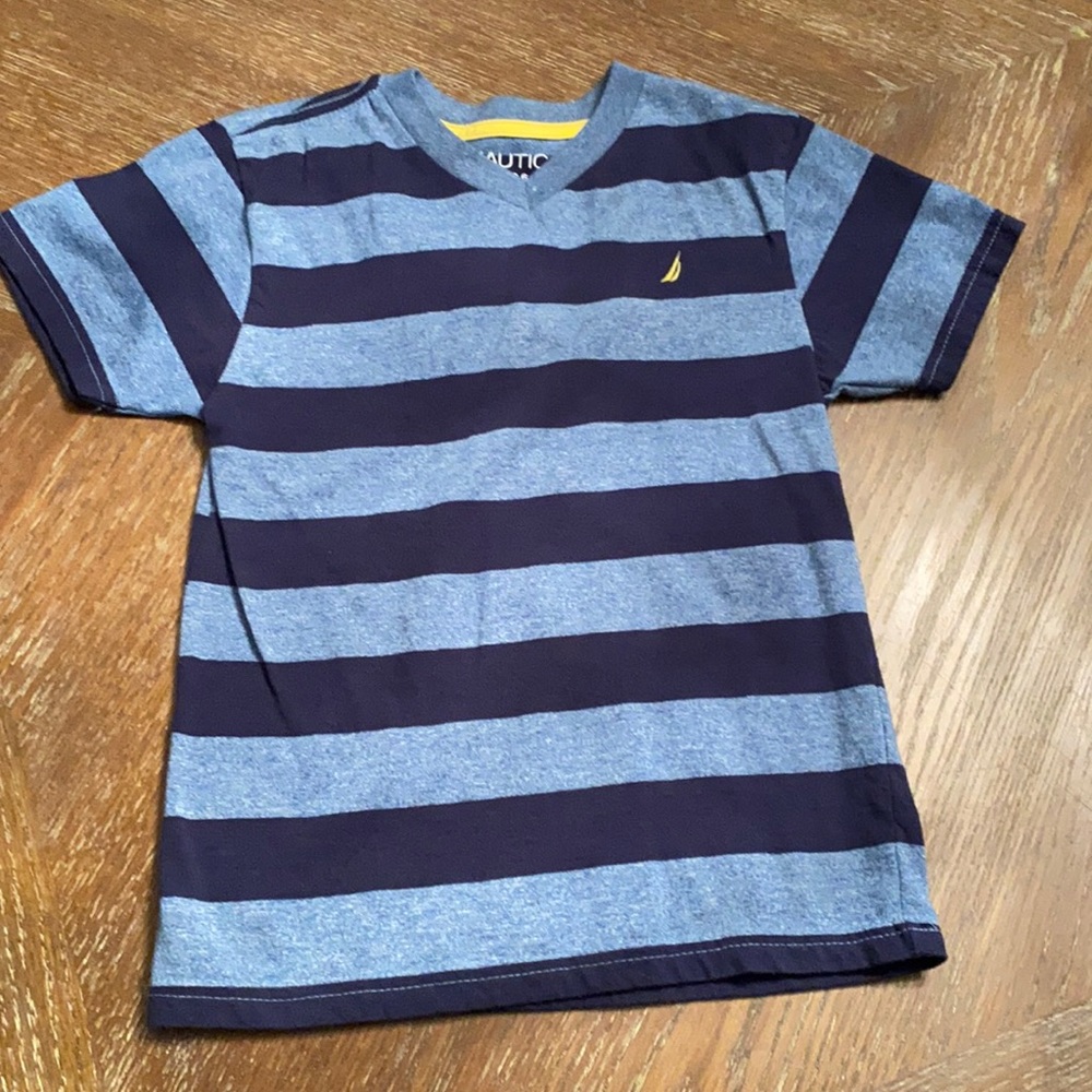 Boys Nautica v-neck shirt